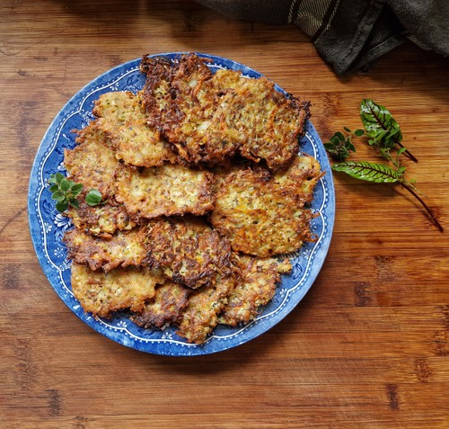Placki z kalafiorem