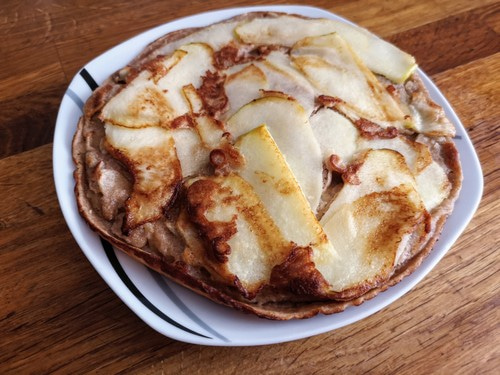 Omlet szarlotkowy