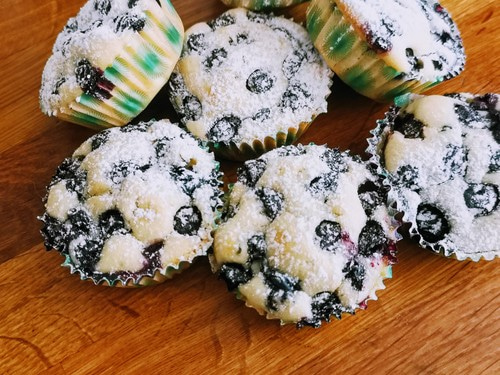 Muffinki z borówkami