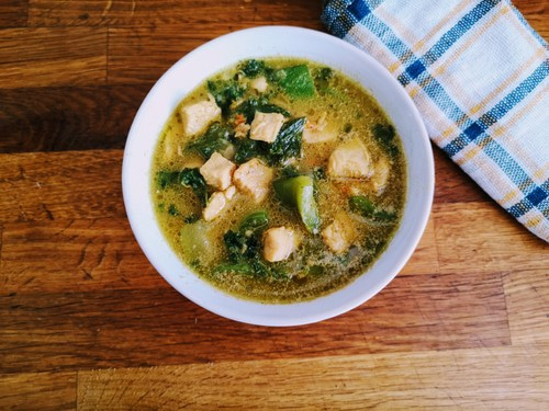 Kurczak w kokosowym curry