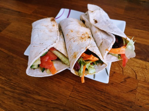 Kolorowy wrap