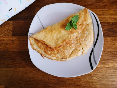 Kokosowy omlet